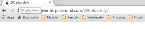 bookmark or favorite bar, organize your business online, daily routine for business, get organized